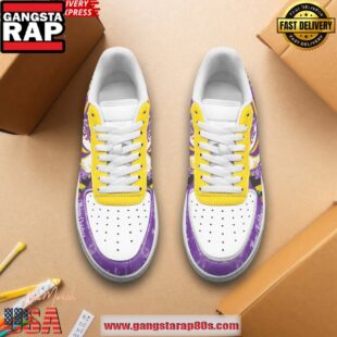Minnesota Vikings Merry Christmas Limited Edition Air Force 1 Running Sneakers