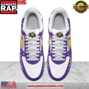 Minnesota Vikings Xmas Holiday Limited Edition Air Force 1 Running Sneakers Shoes
