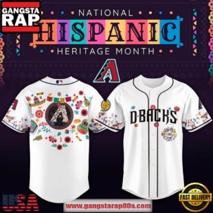 MLB Arizona Diamondbacks X Hispanic Heritage Special Edition Baseball Jersey