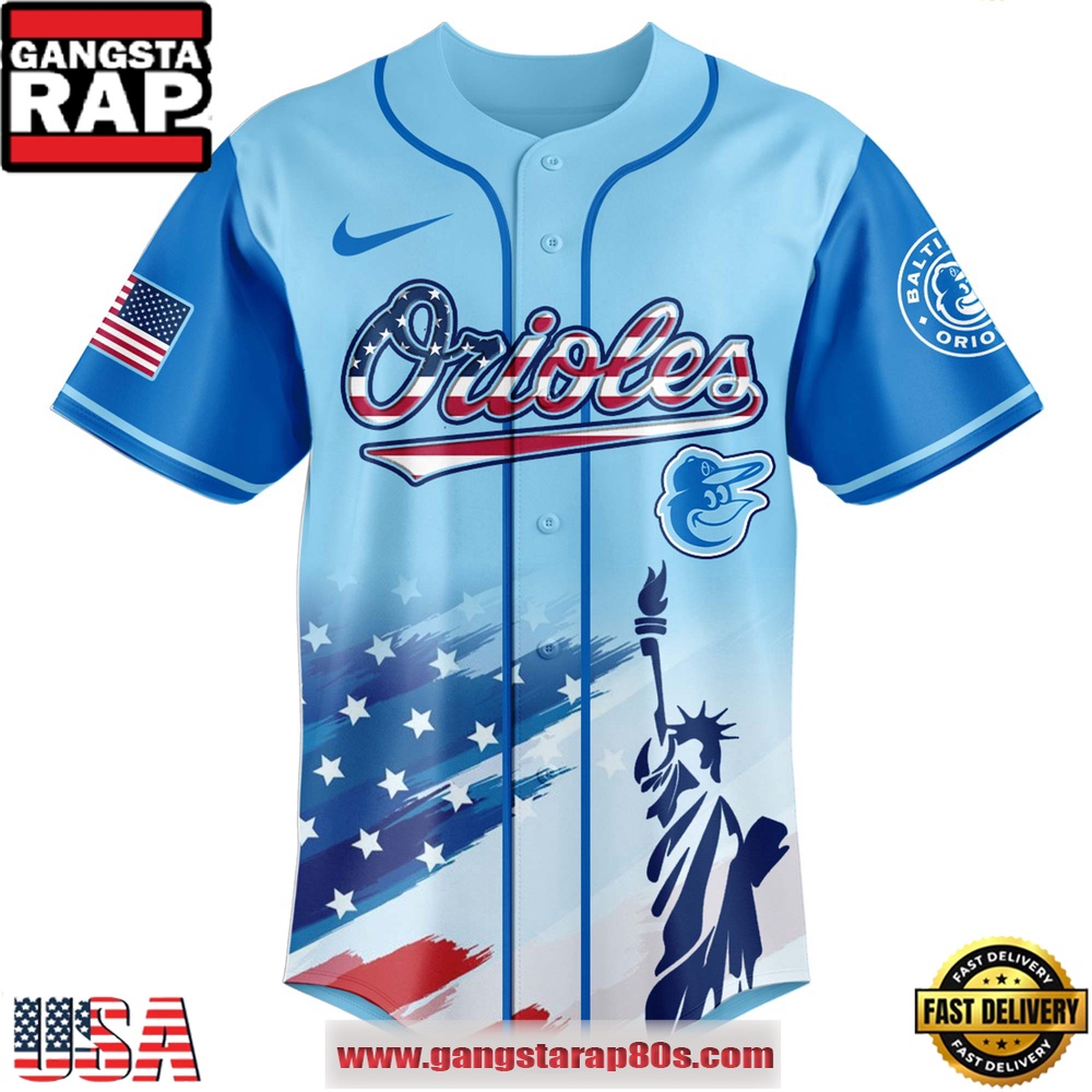 MLB Baltimore Orioles X Independence Day Special Edition Baseball Jersey MLB Baltimore Orioles X Independence Day Special Edition Baseball Jersey