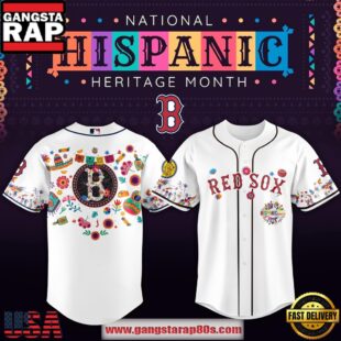 MLB Boston Red Sox X Hispanic Heritage Special Edition Baseball Jersey
