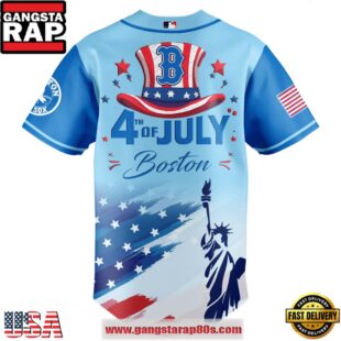 MLB Boston Red Sox X Independence Day Special Edition Baseball Jersey