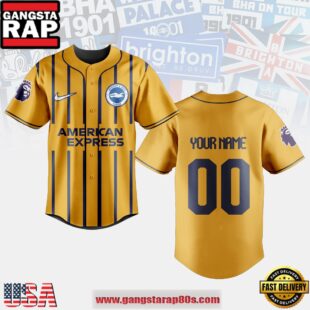 MLB Brighton & Hove Albion F.C. Special Edition Baseball Jersey