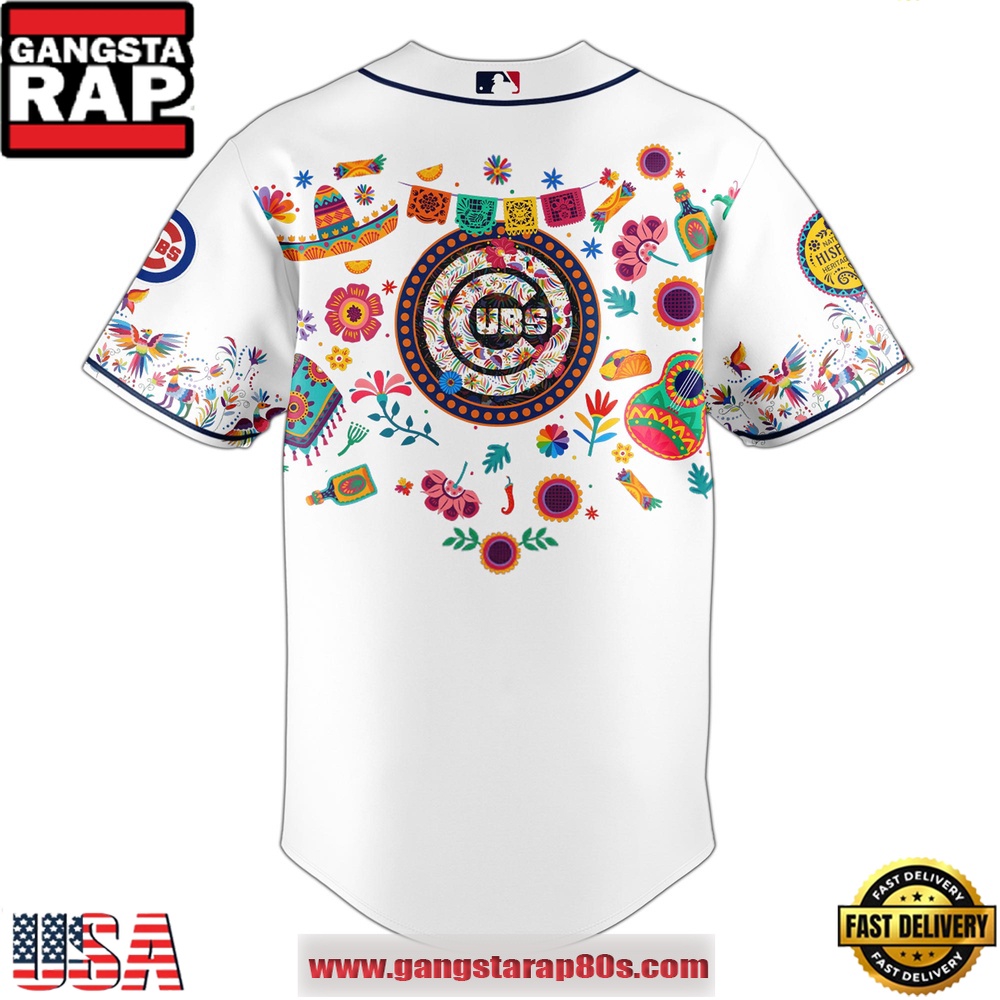 MLB Chicago Cubs X Hispanic Heritage Special Edition Baseball Jersey MLB Chicago Cubs X Hispanic Heritage Special Edition Baseball Jersey