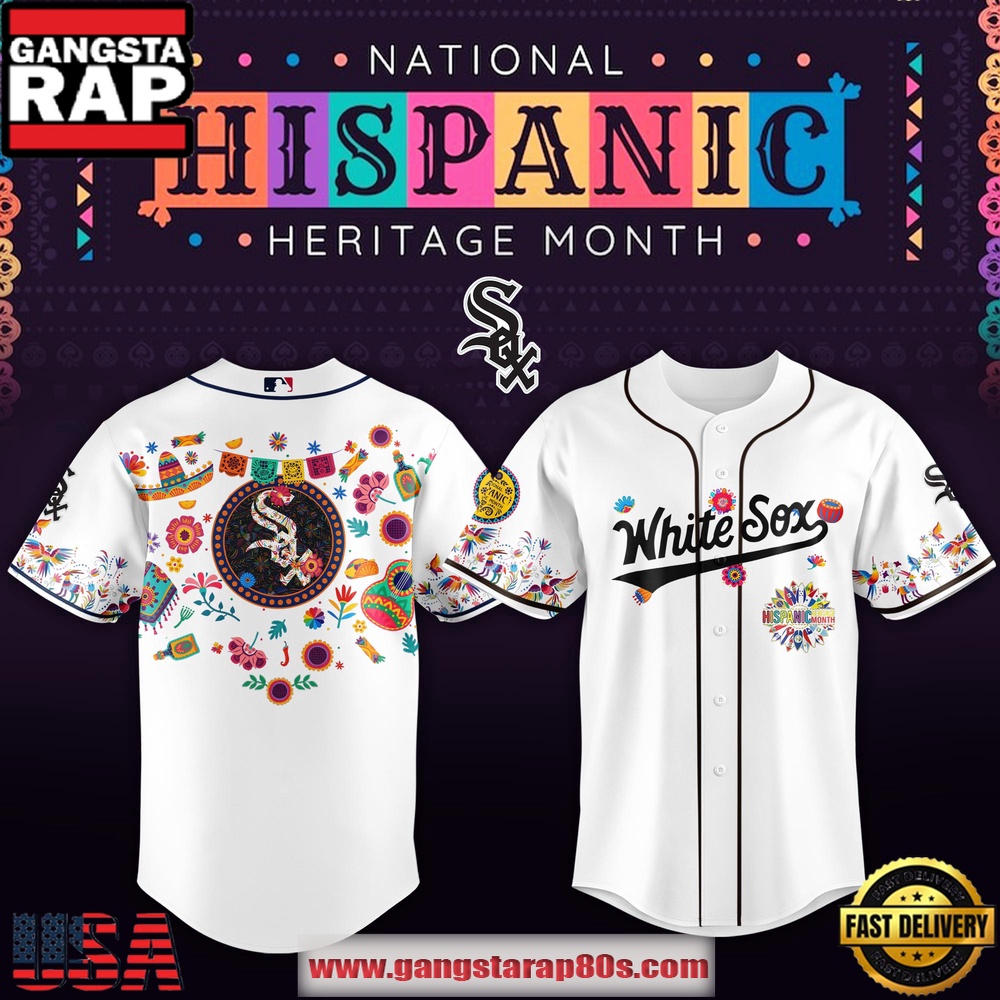 MLB Chicago White Sox X Hispanic Heritage Special Edition Baseball Jersey MLB Chicago White Sox X Hispanic Heritage Special Edition Baseball Jersey