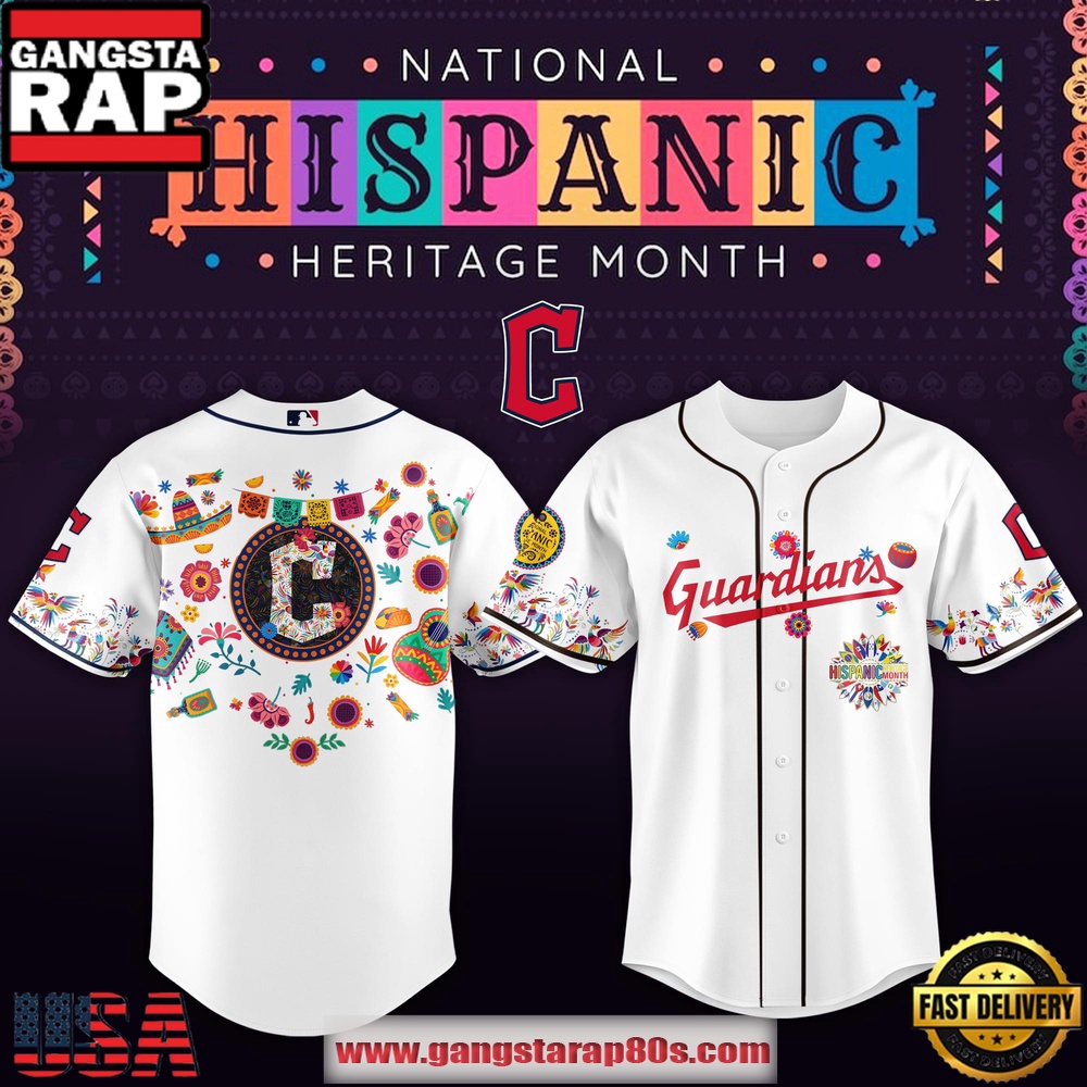 MLB Cleveland Guardians X Hispanic Heritage Special Edition Baseball Jersey MLB Cleveland Guardians X Hispanic Heritage Special Edition Baseball Jersey