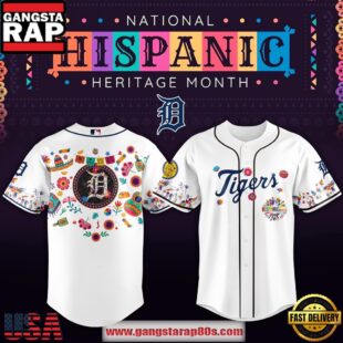 MLB Detroit Tigers X Hispanic Heritage Special Edition Baseball Jersey
