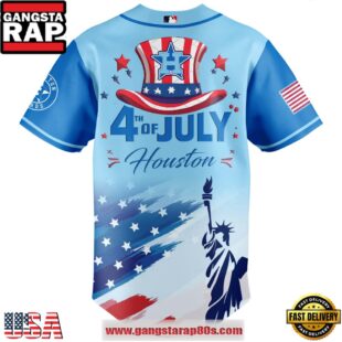 MLB Houston Astros X Independence Day Special Edition Baseball Jerseys