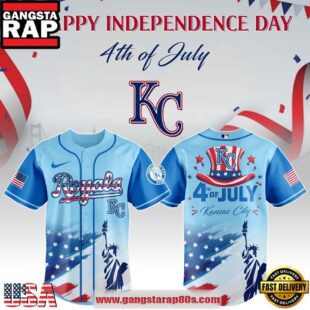 MLB Kansas City Royals X Independence Day Special Edition Baseball Jerseys