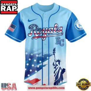 MLB Kansas City Royals X Independence Day Special Edition Baseball Jerseys