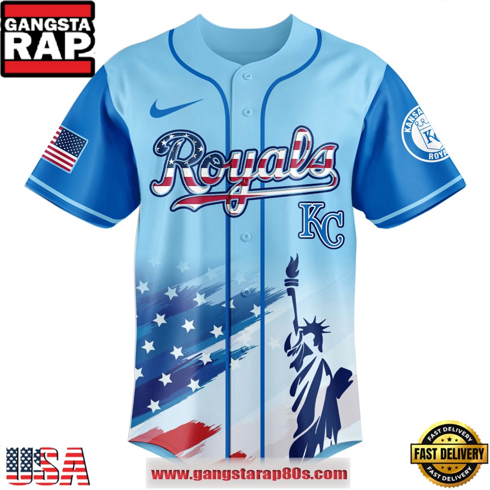 MLB Kansas City Royals X Independence Day Special Edition Baseball Jerseys MLB Kansas City Royals X Independence Day Special Edition Baseball Jerseys