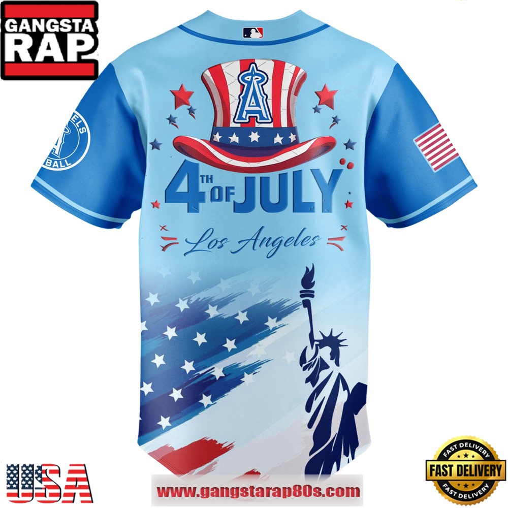 MLB Los Angeles Angels X Independence Day Special Edition Baseball Jerseys MLB Los Angeles Angels X Independence Day Special Edition Baseball Jerseys