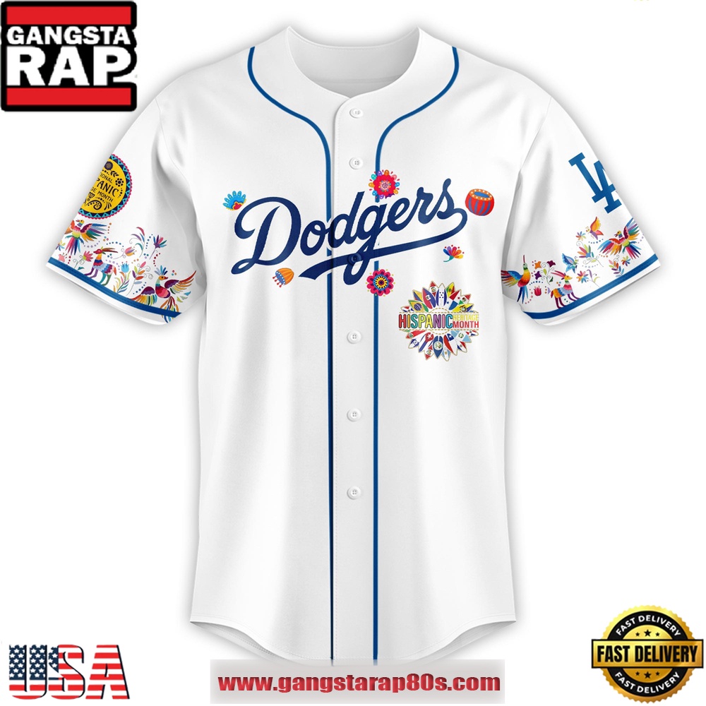 MLB Los Angeles Dodgers X Hispanic Heritage Special Edition Baseball Jersey MLB Los Angeles Dodgers X Hispanic Heritage Special Edition Baseball Jersey