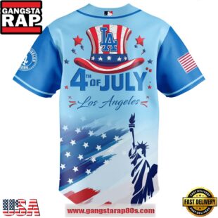 MLB Los Angeles Dodgers X Independence Day Special Edition Baseball Jerseys
