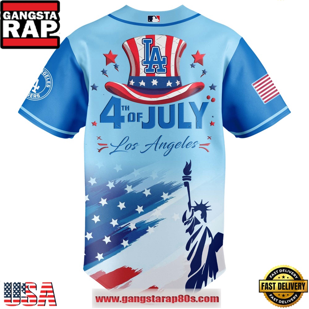 MLB Los Angeles Dodgers X Independence Day Special Edition Baseball Jerseys MLB Los Angeles Dodgers X Independence Day Special Edition Baseball Jerseys