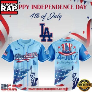 MLB Los Angeles Dodgers X Independence Day Special Edition Baseball Jerseys
