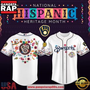 MLB Milwaukee Brewers X Hispanic Heritage Special Edition Baseball Jersey
