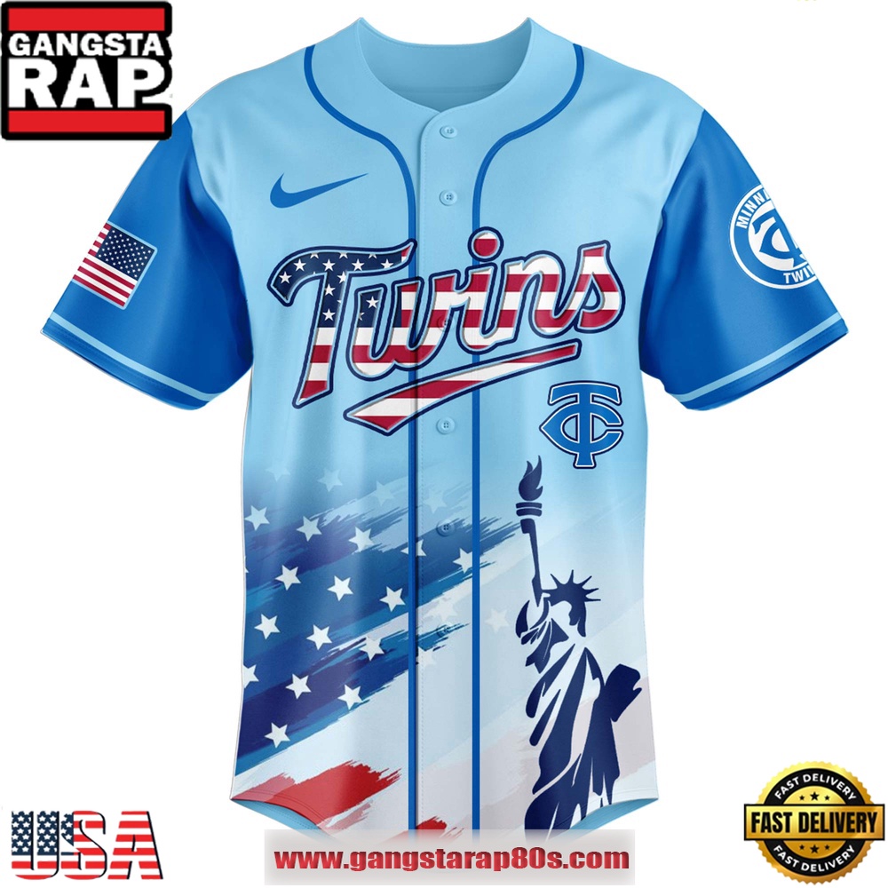 MLB Minnesota Twins X Independence Day Special Edition Baseball Jerseys MLB Minnesota Twins X Independence Day Special Edition Baseball Jerseys