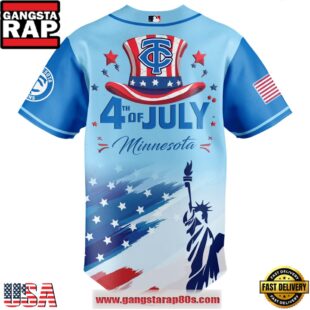 MLB Minnesota Twins X Independence Day Special Edition Baseball Jerseys