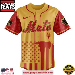 MLB New York Mets x Firefighter Appreciation Night Special Edition Baseball Jerseys
