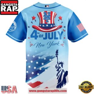 MLB New York Mets X Independence Day Special Edition Baseball Jerseys