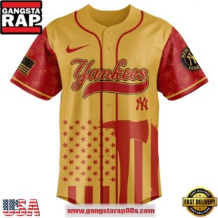 MLB New York Yankees x Firefighter Appreciation Night Special Edition Baseball Jerseys