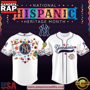 MLB New York Yankees X Hispanic Heritage Special Edition Baseball Jersey