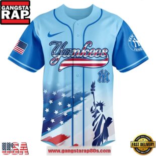 MLB New York Yankees X Independence Day Special Edition Baseball Jerseys