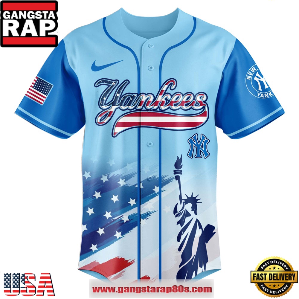 MLB New York Yankees X Independence Day Special Edition Baseball Jerseys MLB New York Yankees X Independence Day Special Edition Baseball Jerseys