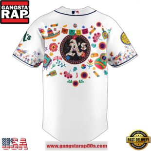 MLB Oakland Athletics X Hispanic Heritage Special Edition Baseball Jersey