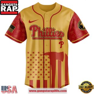 MLB Philadelphia Phillies x Firefighter Appreciation Night Special Edition Baseball Jerseys