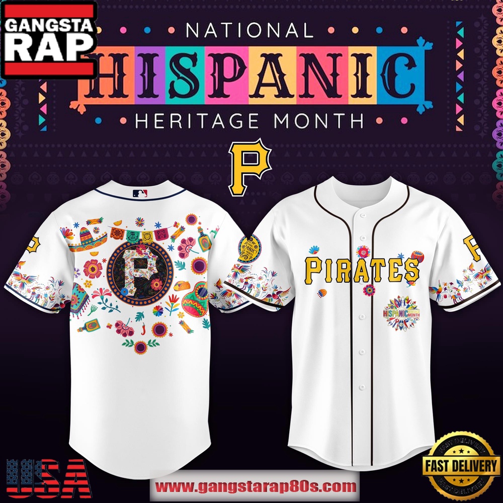 MLB Pittsburgh Pirates X Hispanic Heritage Special Edition Baseball Jersey MLB Pittsburgh Pirates X Hispanic Heritage Special Edition Baseball Jersey