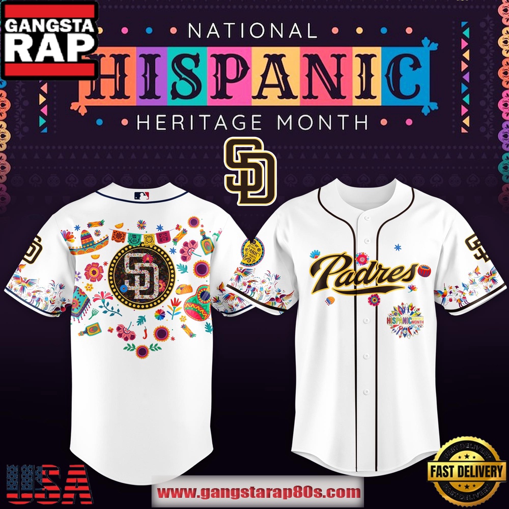 MLB San Diego Padres X Hispanic Heritage Special Edition Baseball Jersey MLB San Diego Padres X Hispanic Heritage Special Edition Baseball Jersey