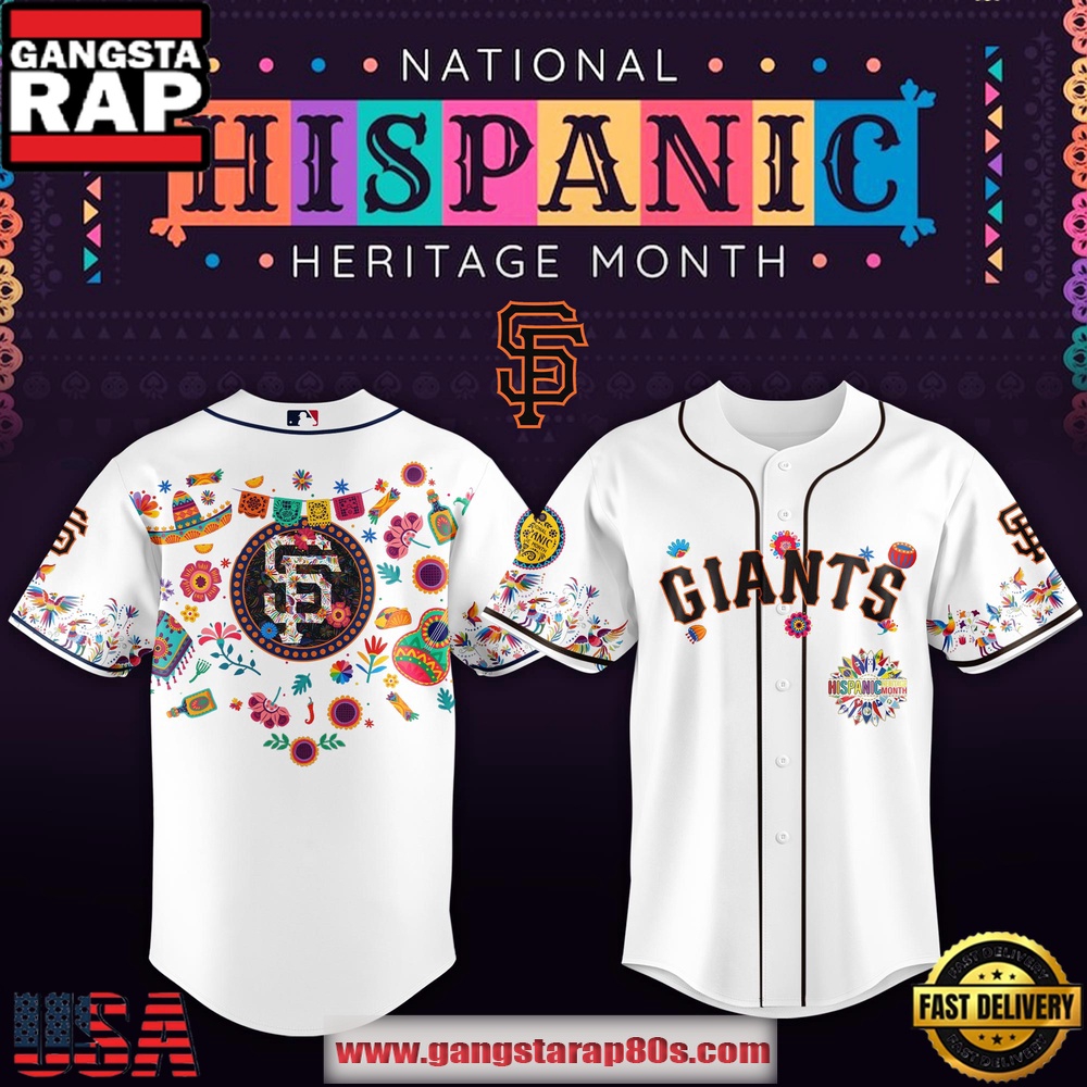 MLB San Francisco Giants X Hispanic Heritage Special Edition Baseball Jersey MLB San Francisco Giants X Hispanic Heritage Special Edition Baseball Jersey