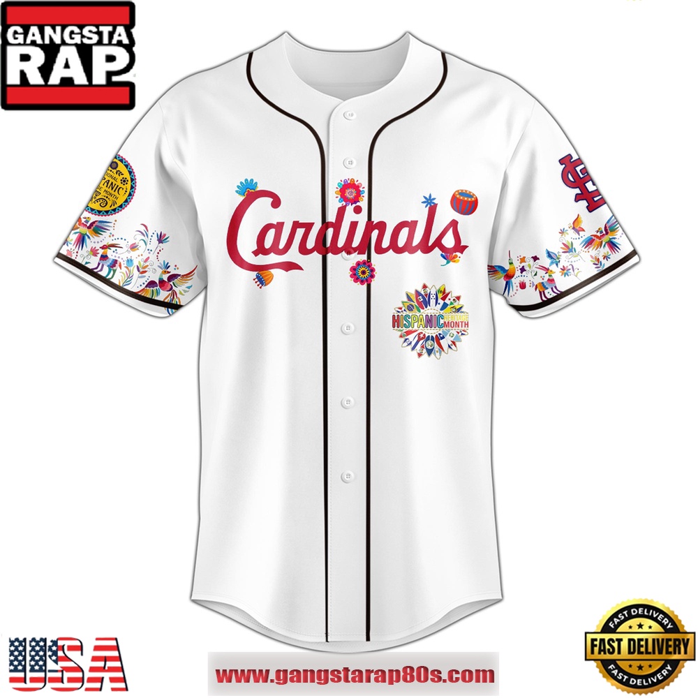 MLB St. Louis Cardinals X Hispanic Heritage Special Edition Baseball Jersey MLB St. Louis Cardinals X Hispanic Heritage Special Edition Baseball Jersey