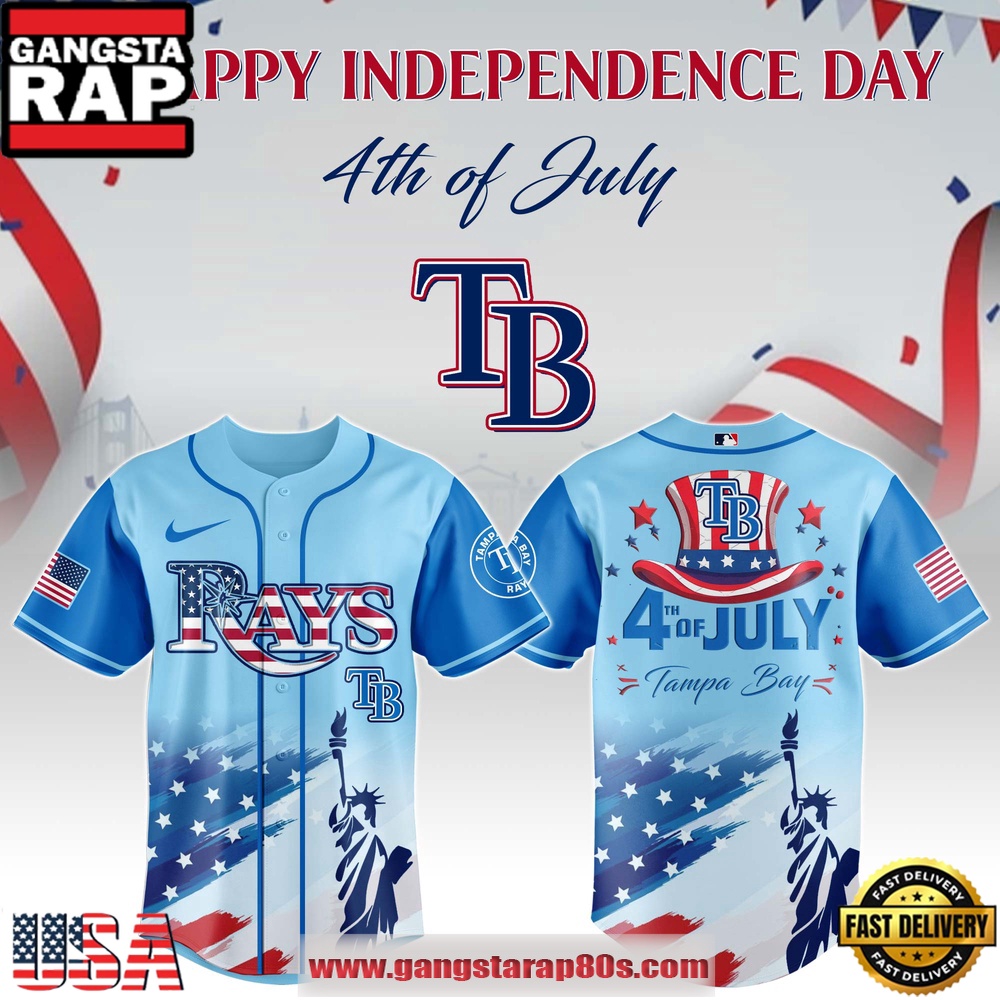 MLB Tampa Bay Rays X Independence Day Special Edition Baseball Jerseys MLB Tampa Bay Rays X Independence Day Special Edition Baseball Jerseys