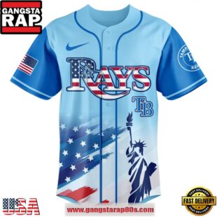 MLB Tampa Bay Rays X Independence Day Special Edition Baseball Jerseys