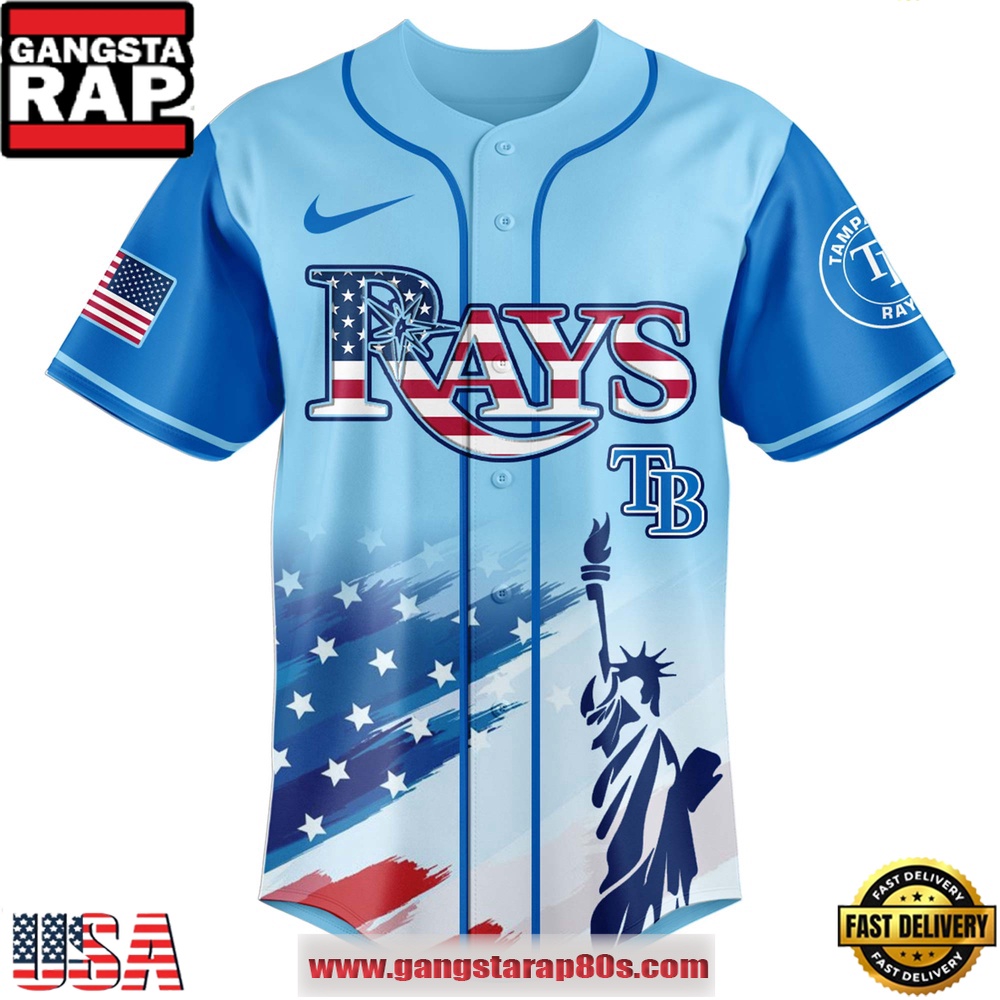 MLB Tampa Bay Rays X Independence Day Special Edition Baseball Jerseys MLB Tampa Bay Rays X Independence Day Special Edition Baseball Jerseys