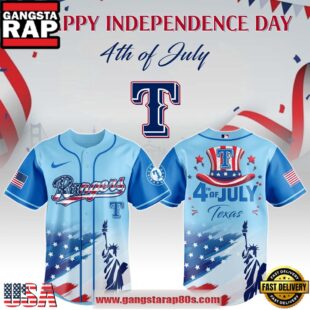 MLB Texas Rangers X Independence Day Special Edition Baseball Jerseys