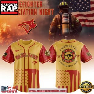 MLB Toronto Blue Jays x Firefighter Appreciation Night Special Edition Baseball Jerseys