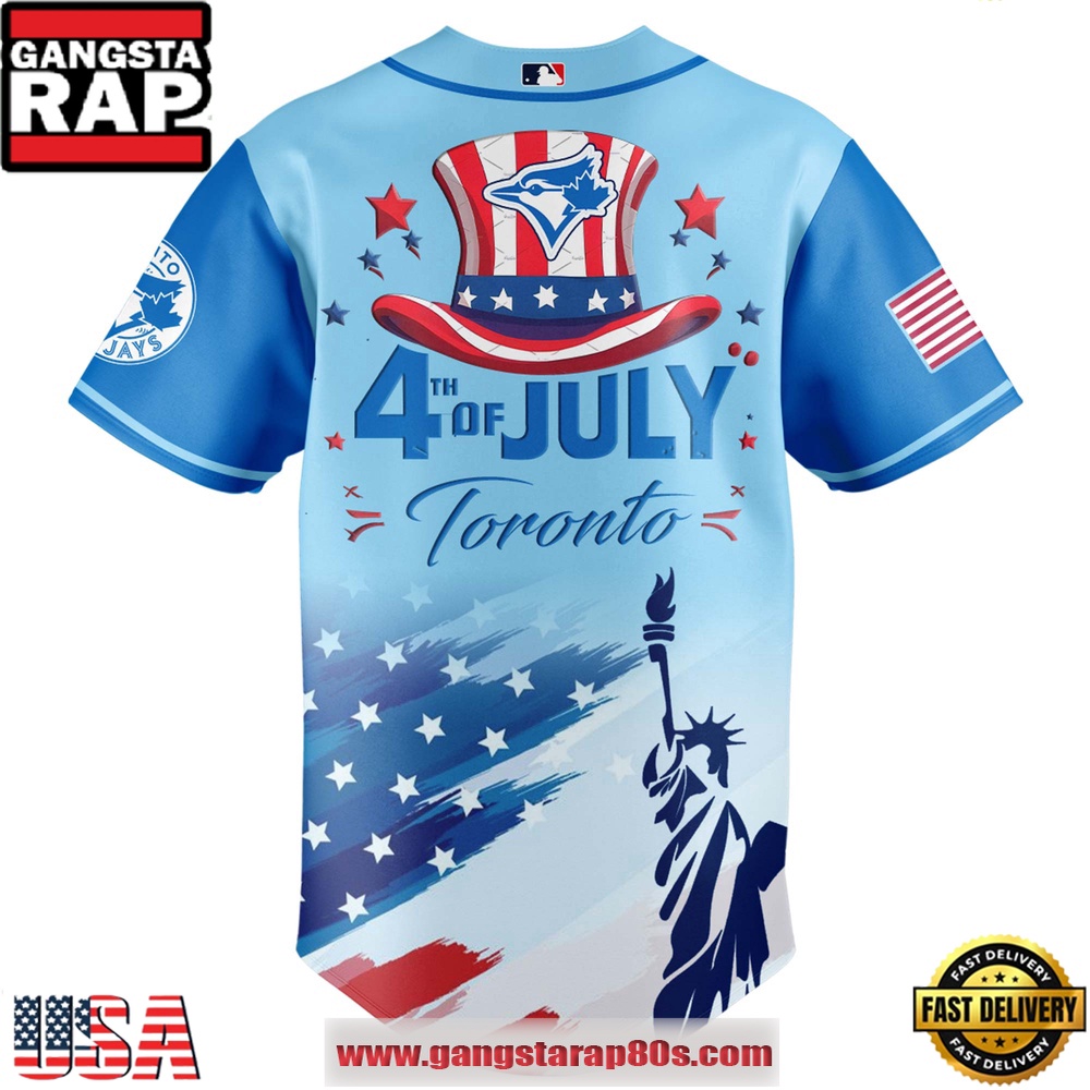 MLB Toronto Blue Jays X Independence Day Special Edition Baseball Jerseys MLB Toronto Blue Jays X Independence Day Special Edition Baseball Jerseys