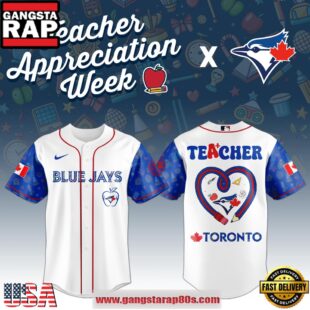 MLB Toronto Blue Jays X Teacher Appreciation Week Special Edition Baseball Jersey
