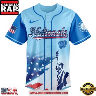 MLB Washington Nationals X Independence Day Special Edition Baseball Jerseys