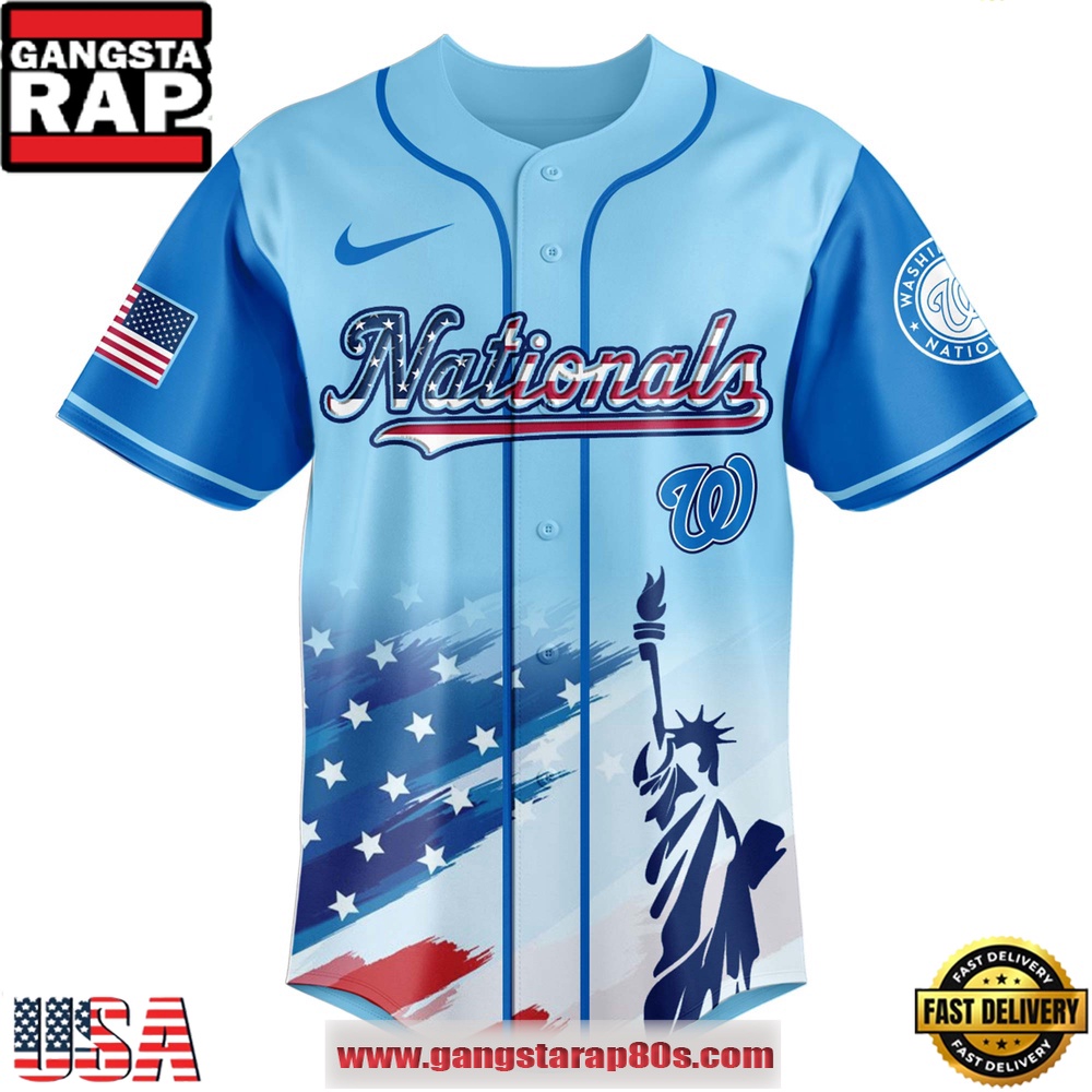 MLB Washington Nationals X Independence Day Special Edition Baseball Jerseys MLB Washington Nationals X Independence Day Special Edition Baseball Jerseys