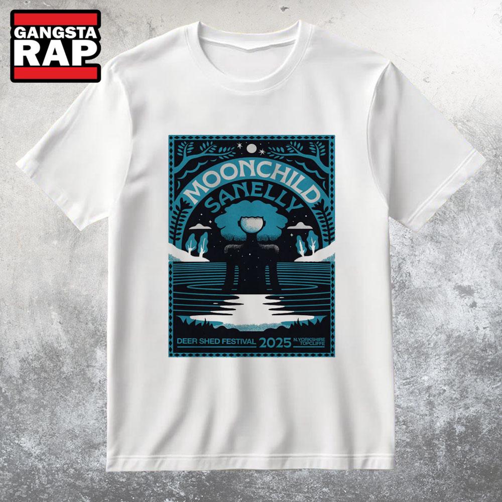 Moonchild Sanelly Deer Shed 7-26 2025 In Topcliffe YO7 Poster Deer Shed Festival 2025 T Shirt Moonchild Sanelly Deer Shed 7-26 2025 In Topcliffe YO7 Poster Deer Shed Festival 2025 T Shirt