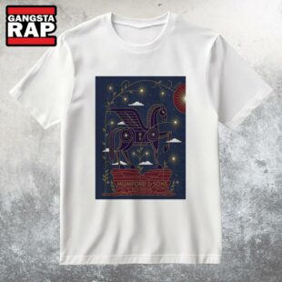 Mumford And Sons Red Rocks in Morrison CO Jul 22 2025 T Shirt