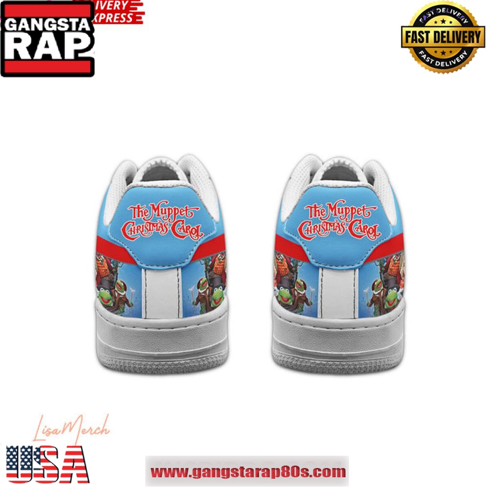 Muppet Christmas Carol Limited Edition Air Force 1 Running Sneakers Shoes Muppet Christmas Carol Limited Edition Air Force 1 Running Sneakers Shoes