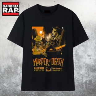Murder By Death 10-31-2025 Pappy And Harriets Pioneertown CA T Shirt