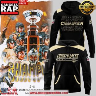 Muskegon Lumberjacks 2025 USHL Clark Cup Special Unisex Hoodie