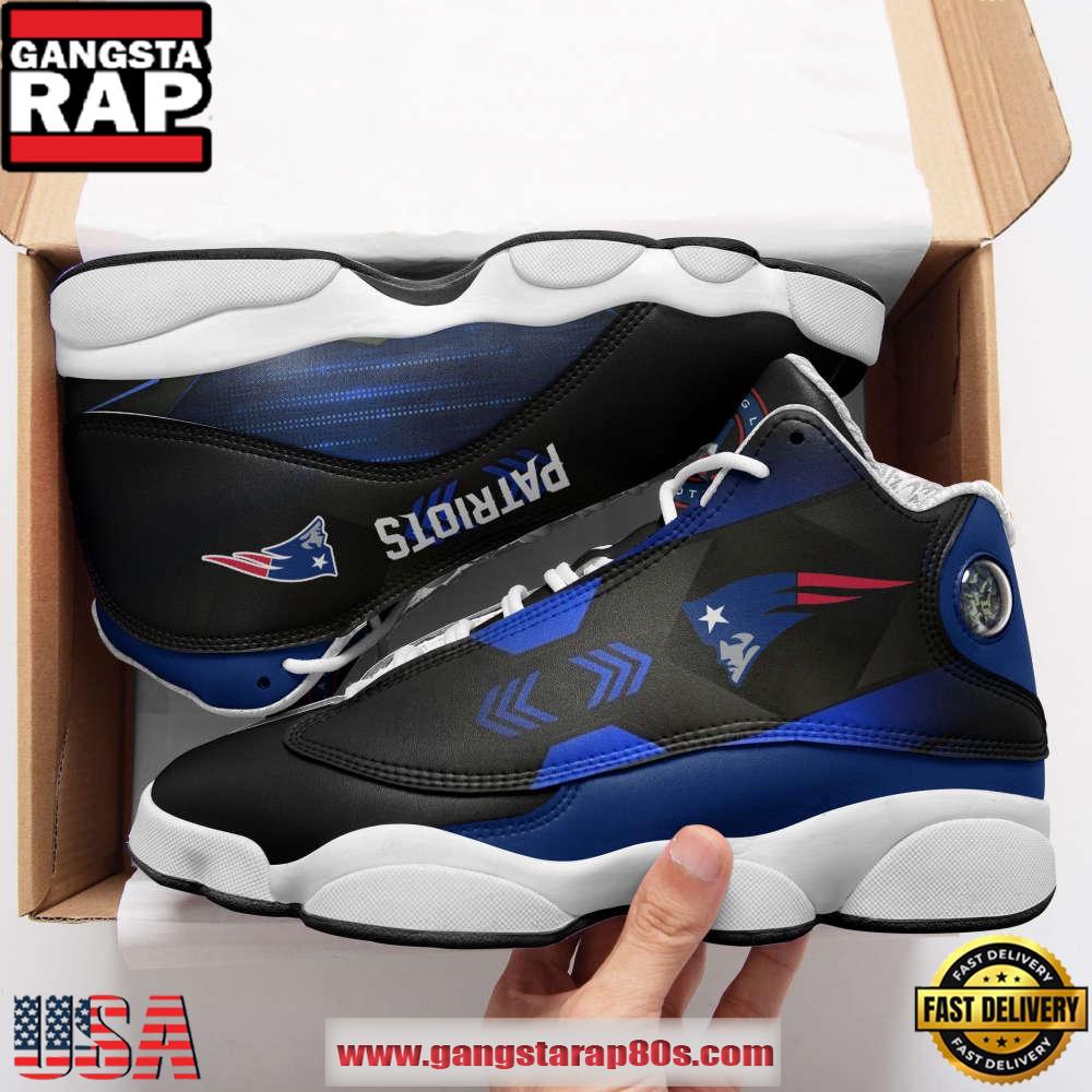New England Patriots Air Jordan 13 Sneakers Shoes New England Patriots Air Jordan 13 Sneakers Shoes